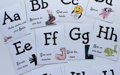 ABC Exercise Cards