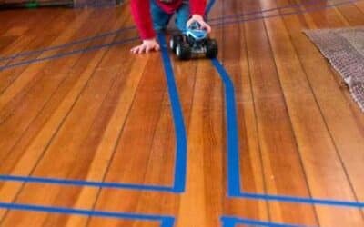 Tape Road For Toddlers