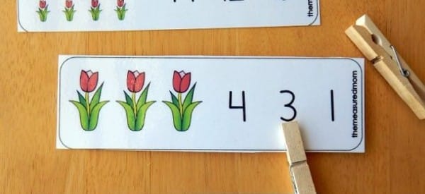 spring tulip clip flower math activities for preschoolers wonder noggin